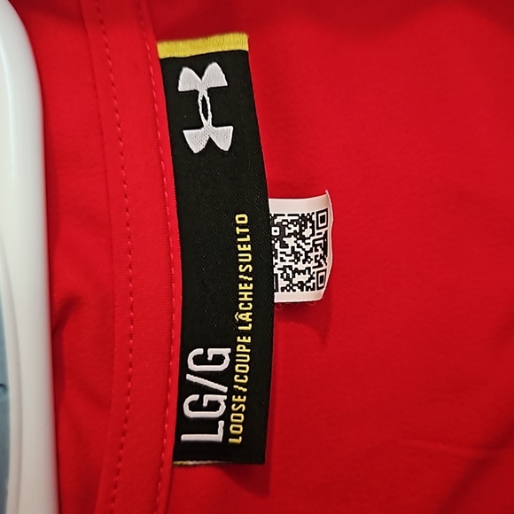 Under Armour Wisconsin Badger Lightweight Spring Fall Zip Up Jacket sz. L Womans - Picture 3 of 4